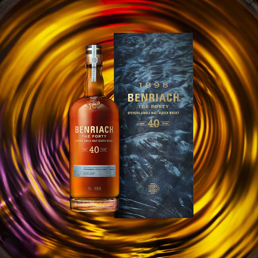 Benriach The Forty, le plus vieux Single Malt tourbé du Speyside