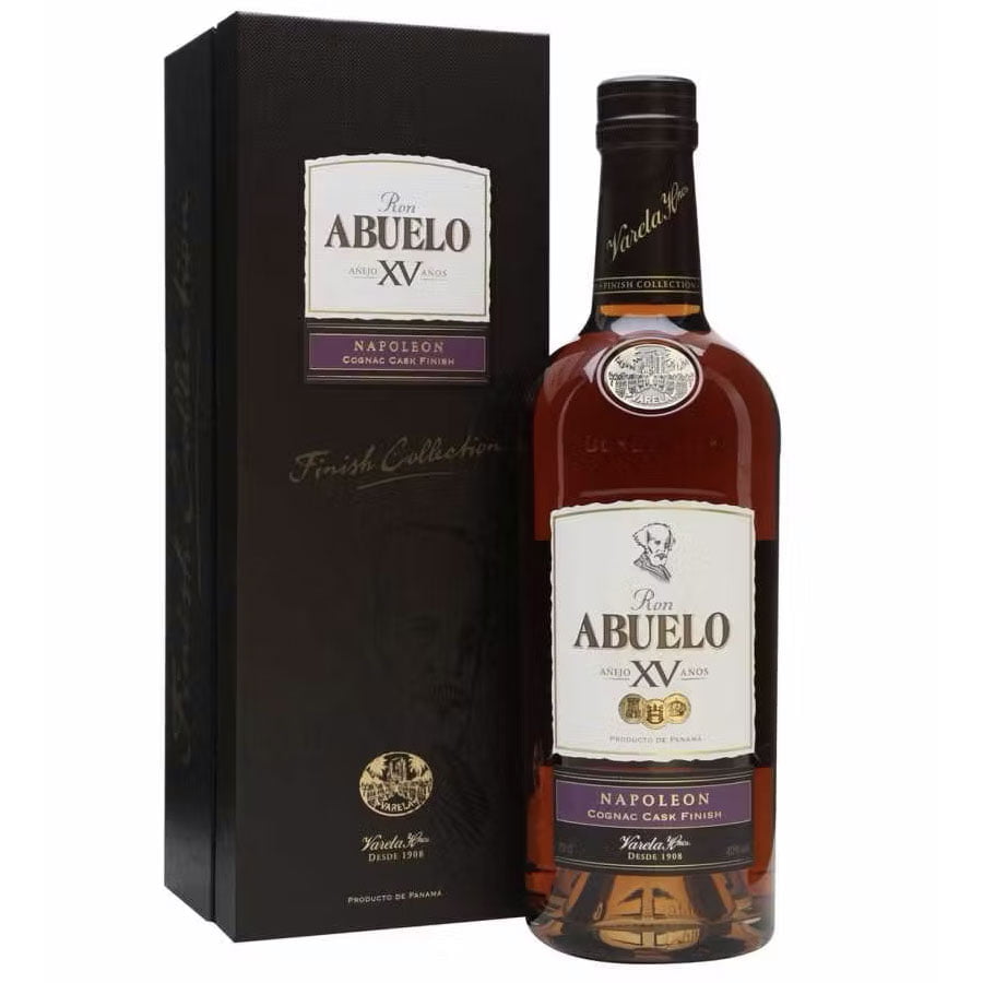 RON ABUELO - 15 ANS - NAPOLEON COGNAC CASK FINISH 