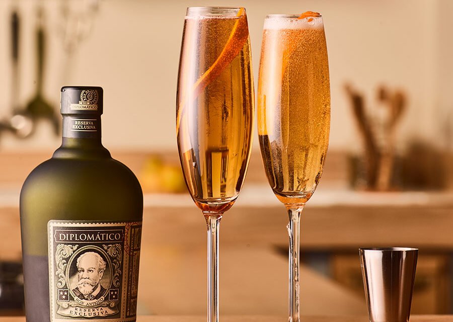 Diplomatico revisite le classique « champagne-cocktail »