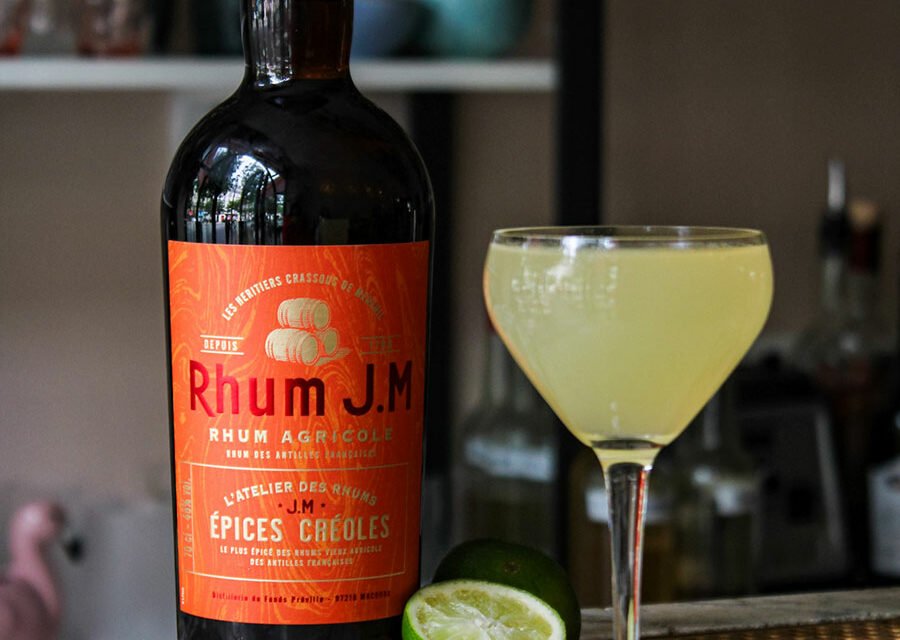 Cocktail Daïquiri Créole au rhum J.M