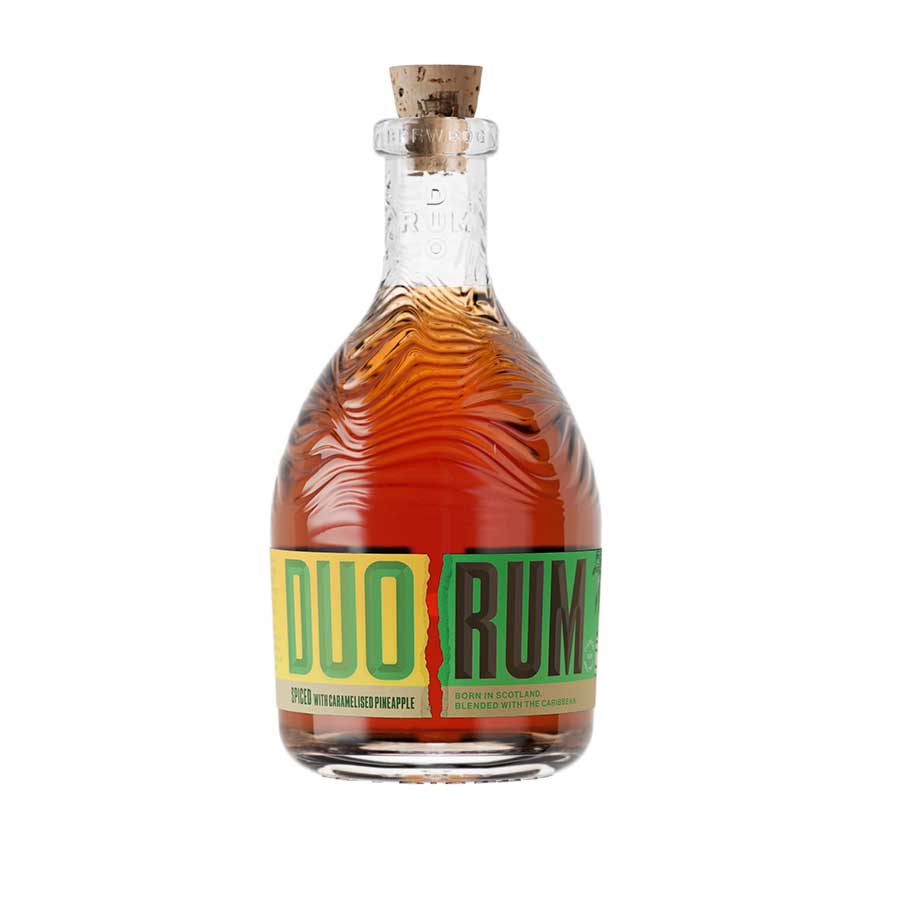 Duo Rum Spiced with caramelized pineapple