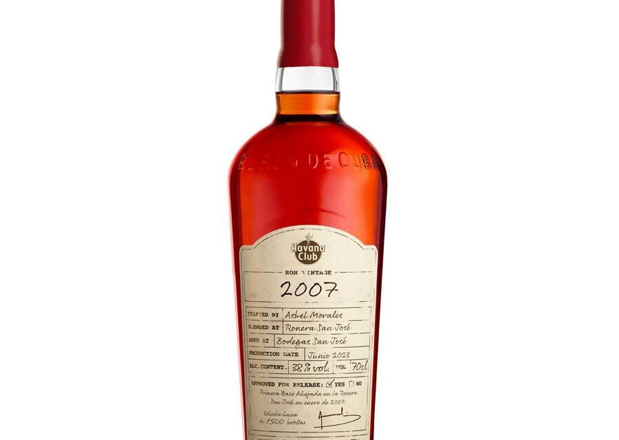 Havana Club, un nouveau Vintage millésime 2007