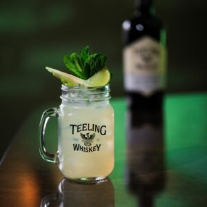 Cocktail au Whiskey Teeling : Paint the town in green