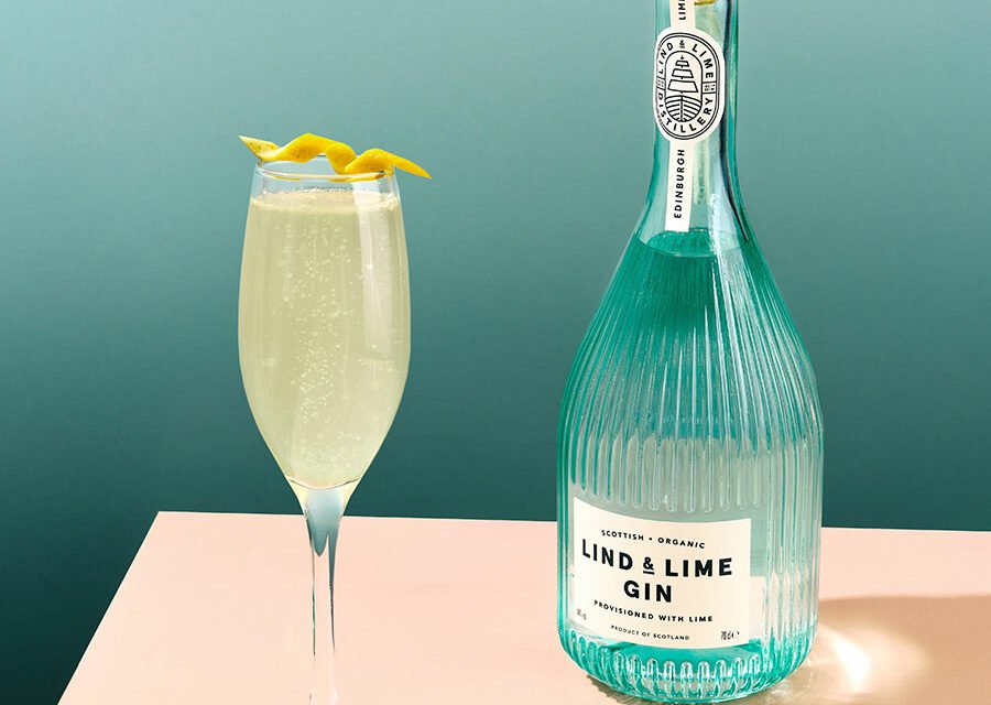 Cocktail au Lind & Lime Gin : French 75