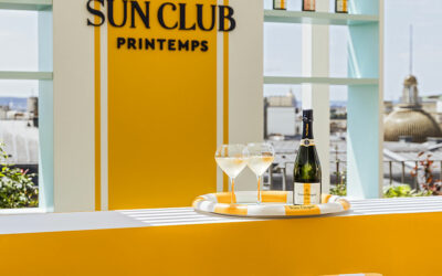 Hot Spot de l’été 2024 : Veuve Clicquot Sun Club en exclusivité au printemps Haussmann