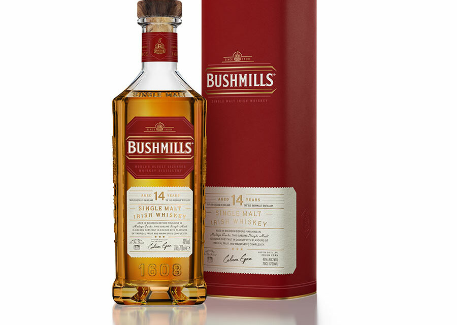 Bushmills dévoile son Single Malt 14 ans à la double maturation