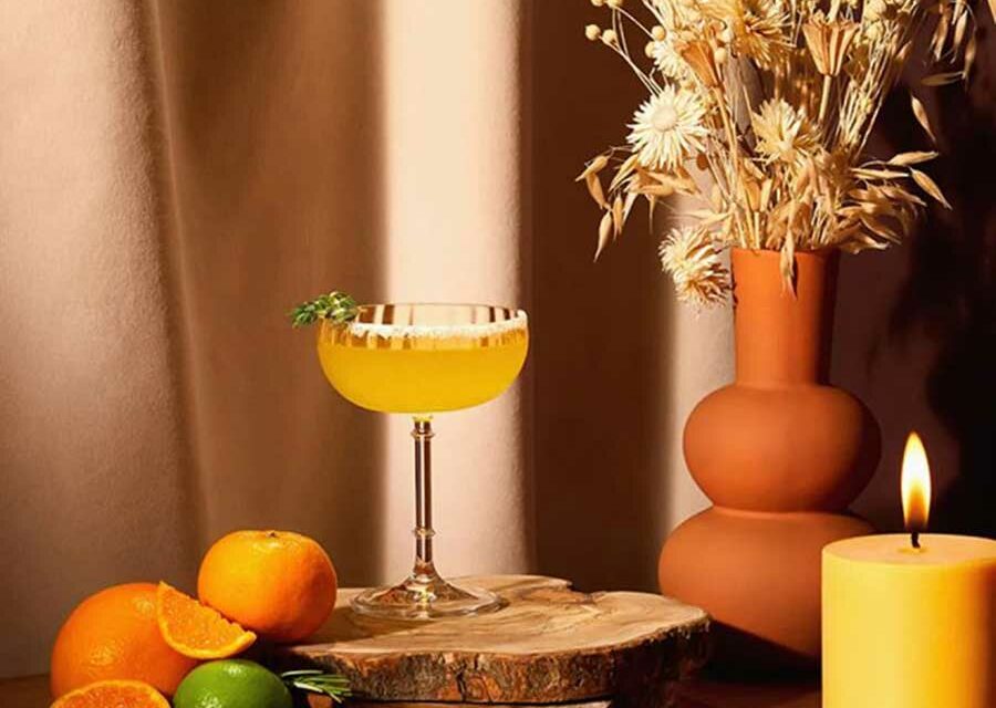 Cocktail au Cointreau : Fireplace Margarita