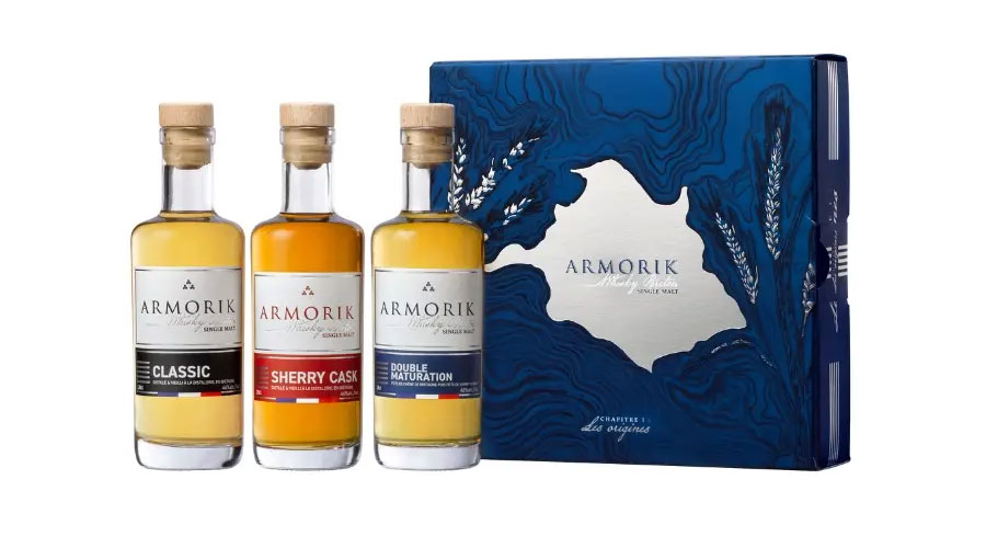Coffret whisky Armorik Coffret whisky Armorik