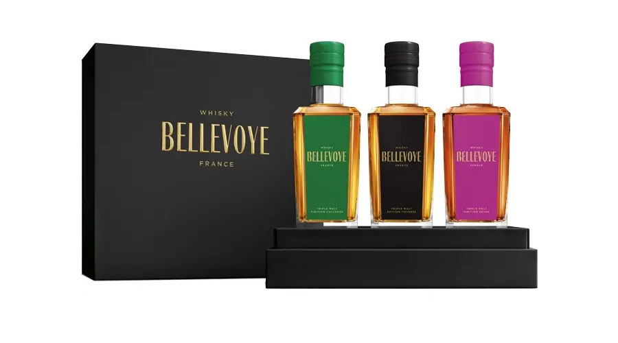 Coffret whisky Bellevoye Coffret whisky Bellevoye