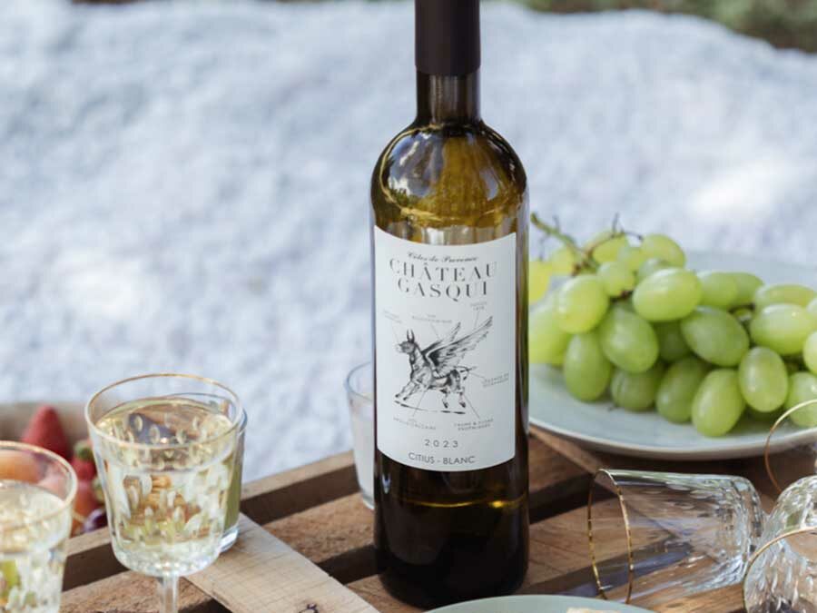 Château Gasqui, Citius Blanc 2023, l’expression du terroir