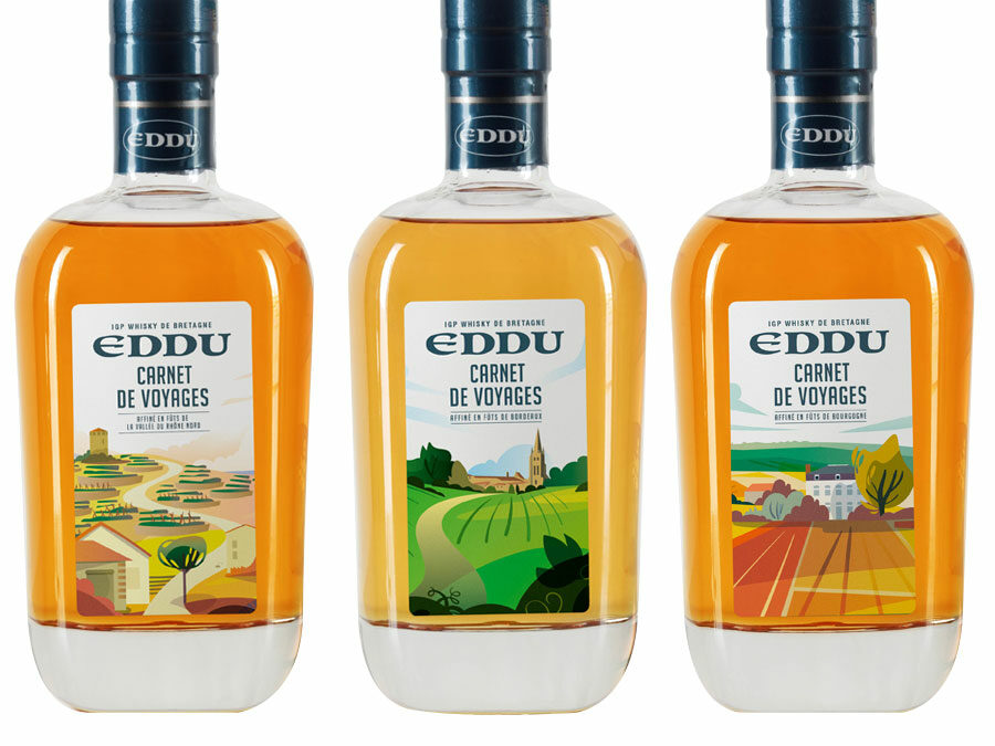 La distillerie des Menhirs dévoile une nouvelle collection : « Carnet de Voyages »
