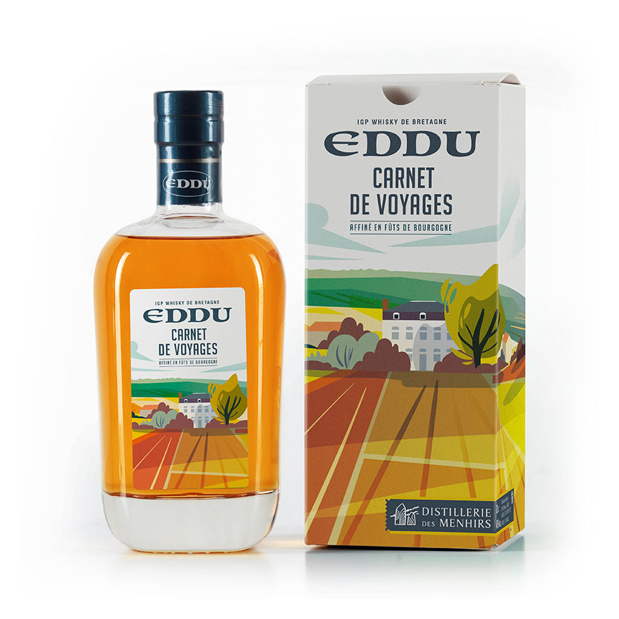 Distillerie des Menhirs Whisky EDDU - bordeaux