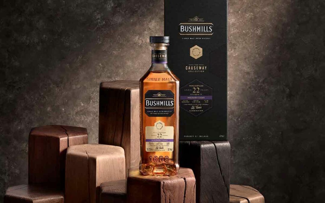Bushmills 22 ans Mizunara Cask : la rencontre entre l’Irlande et le Japon