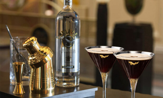 Cocktail à la vodka Beluga Noble : Espresso Martini