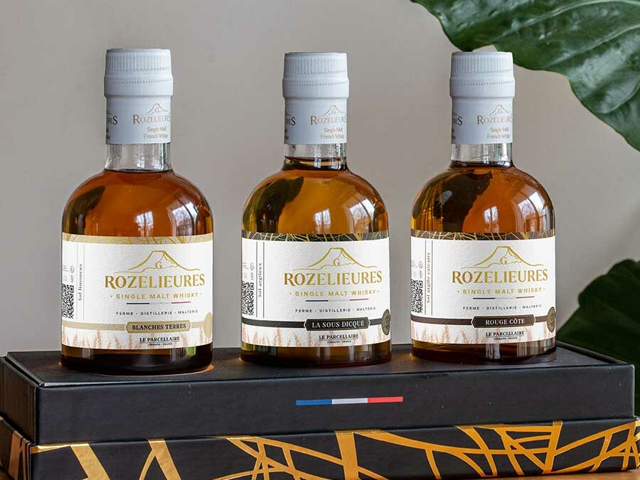 Rozelieures dévoile un Tripack de whiskies Parcellaires
