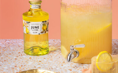 Cocktail au Gin June – June Tea Poire