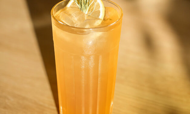 Cocktail sans alcool au sirop Monin – Immortelle du Maquis