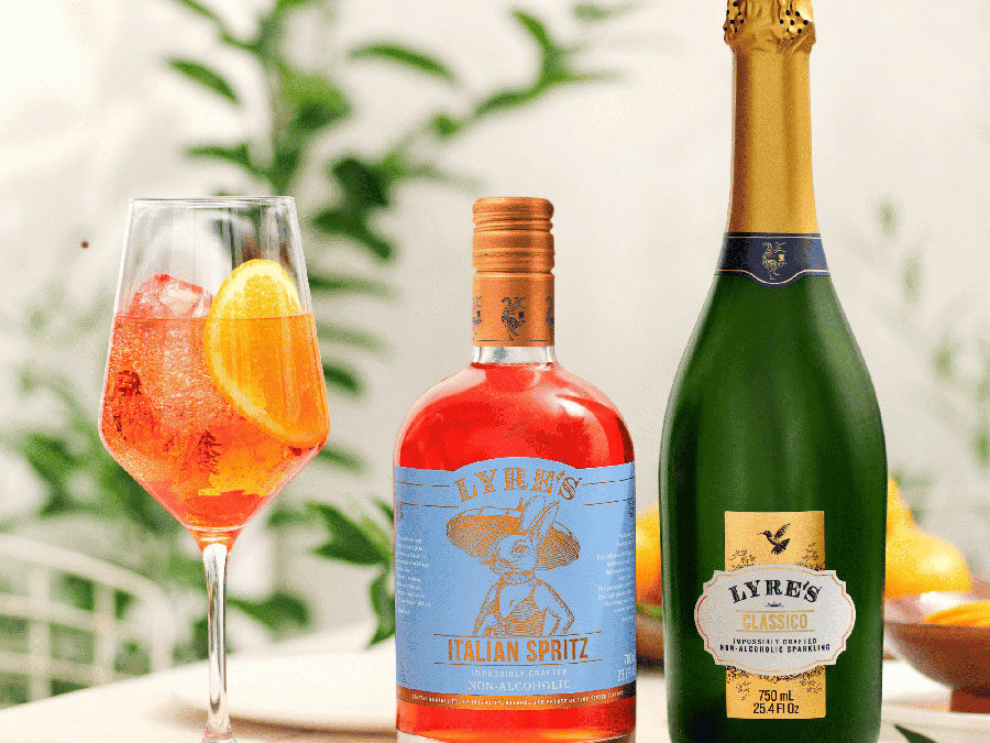 Cocktail sans alcool Lyre&rsquo;s – Spritz Amalfitain