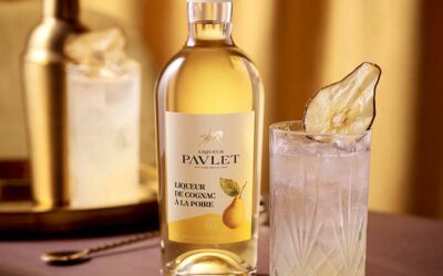 Cocktail à la liqueur de cognac poire Paulet : Poire d’Or