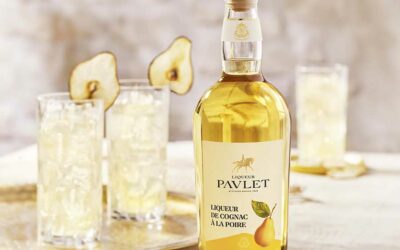 Cocktail à la liqueur de cognac poire Paulet : Bulles de Verger