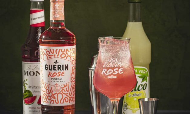 Cocktail au Pineau Rose Guerin : Le rose Guerin