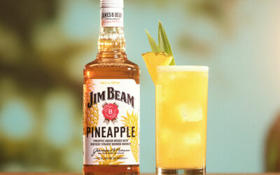 Cocktail au Jim Beam Pineapple : Pineapple & Pineapple juice