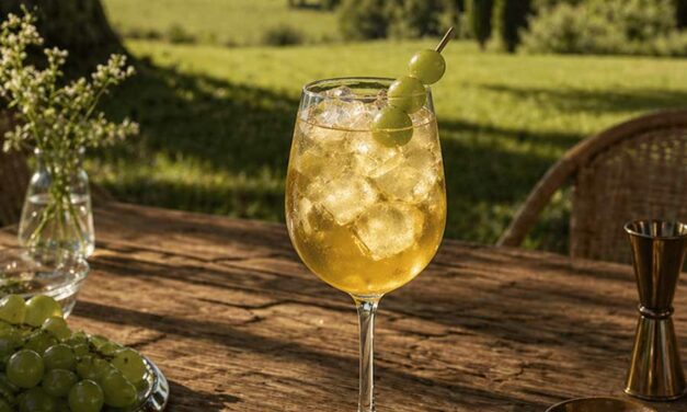 Cocktail à la vodka Bio Le Philtre : Spritz