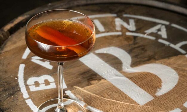 Cocktail au whiskey Ballina : Irish Manhattan