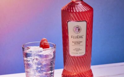 Cocktail sans alcool Fluère : Soda Rose