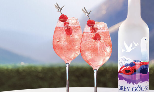 Cocktail à la vodka Grey Goose : Goose Berry