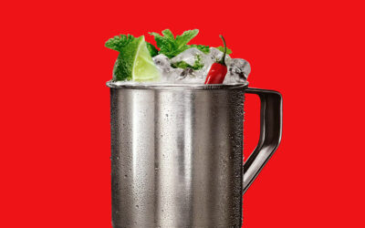 Cocktail à la vodka Absolut Tabasco : Spicy Mule