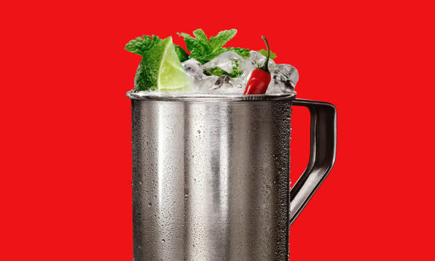 Cocktail à la vodka Absolut Tabasco : Spicy Mule