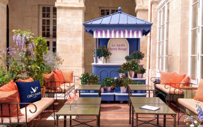 Le Jardin Berry Rouge : un nouveau lieu éphémère à Paris par Grey Goose