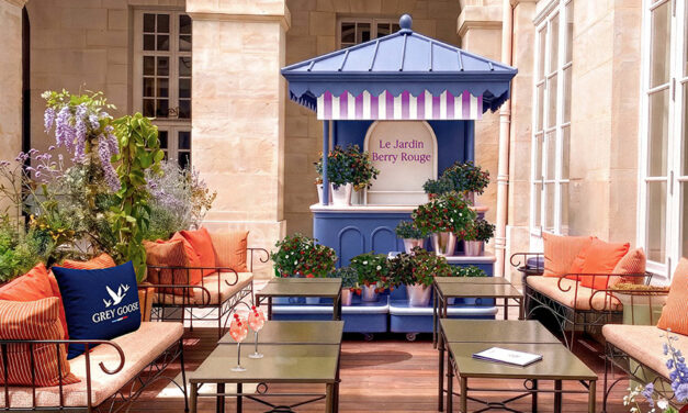 Le Jardin Berry Rouge : un nouveau lieu éphémère à Paris par Grey Goose