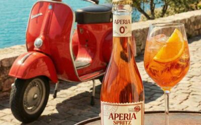 Aperia Spritz : un apéritif sans alcool par Villa Noria