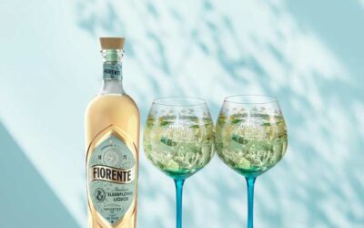 Cocktail à la liqueur de sureau Fiorente : Hugo spritz