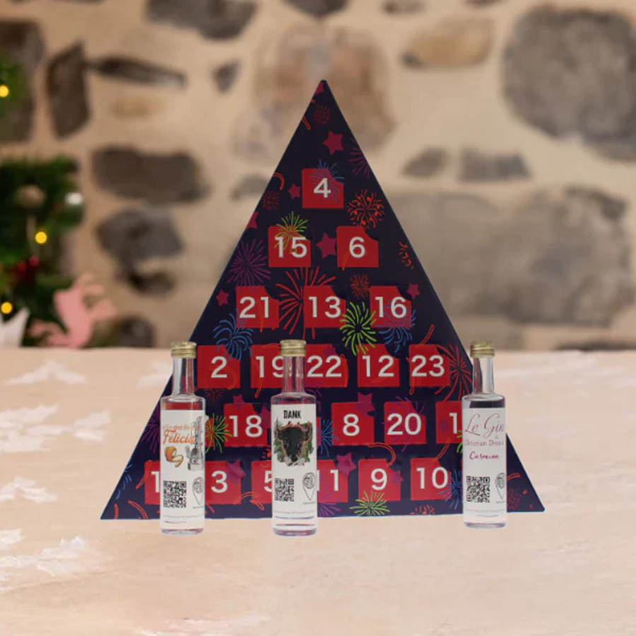Calendrier de l'Avent Gin artisanal français