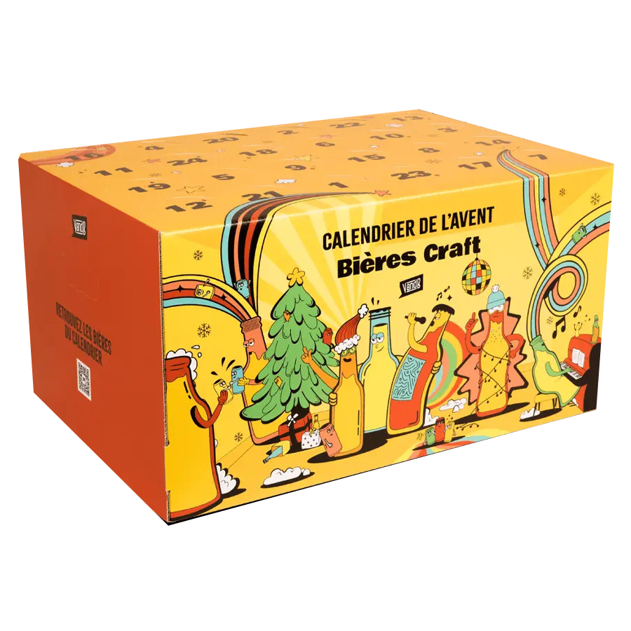 calendrier biere V and B Classique et Craft