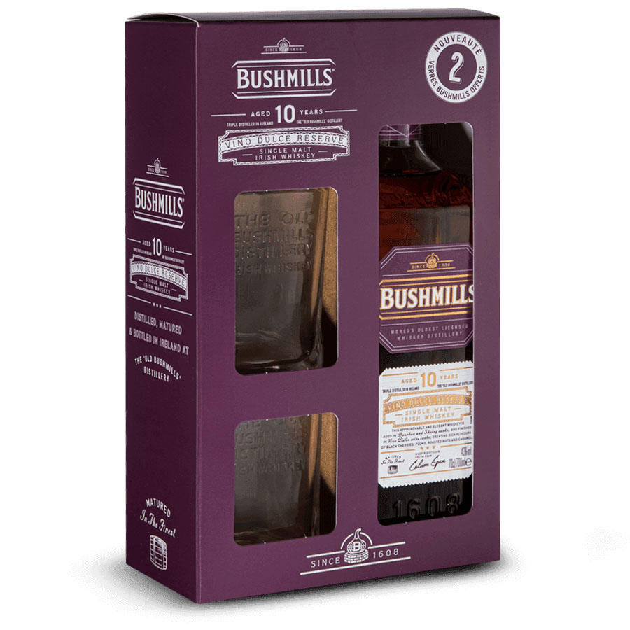 coffret whisky bushmills