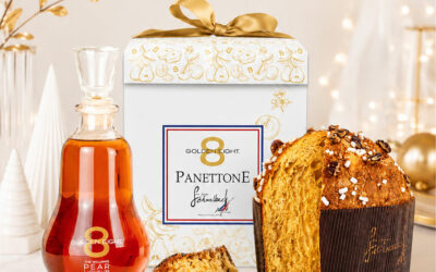 Golden Eight® dévoile un panettone à la poire avec Joël Schwalbach